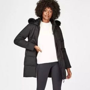 Sweaty Betty North Pole PrimaLoft Hooded Parka Black Small | Black | Small